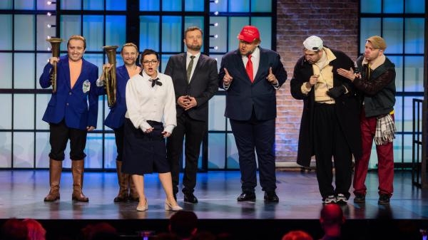 Kabaretowy śmiech grupowy