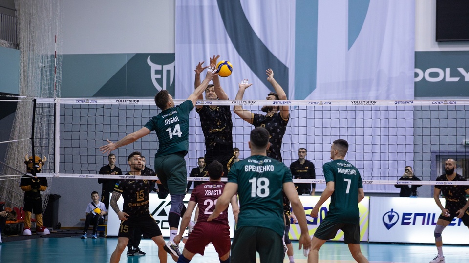 Voleybol. Superliga. Choloviki. Pley-off. Final. Match 3. Zhitichi-Polissya - Epitsentr-Podolyani