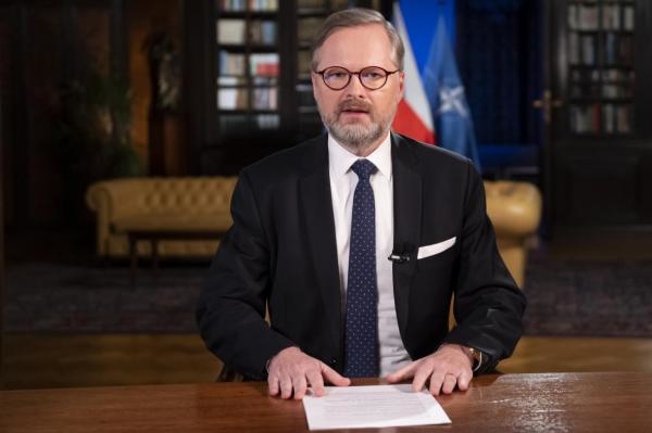 Projev předsedy vlády Petra Fialy