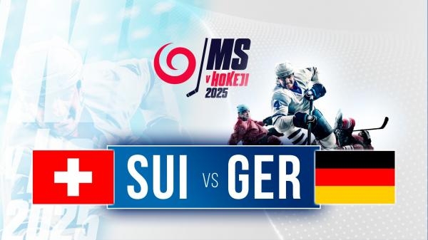 MS v hokeji 2025: Švajčiarsko - Nemecko