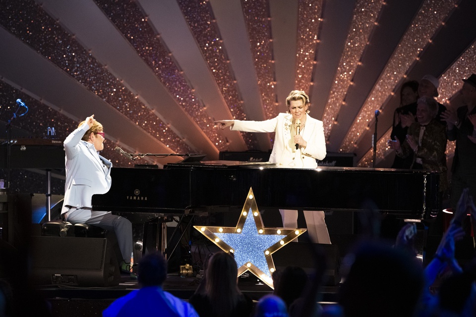 Elton John a&nbsp;Brandi Carlile v&nbsp;Londýně