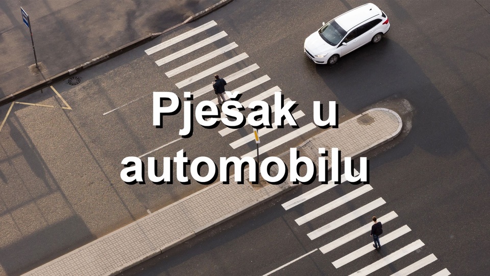 Серія Pješak u automobilu