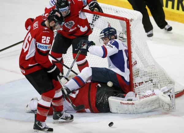 Hokej: USA - Rakousko
