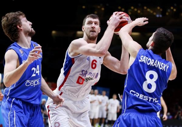 Basketbal: Česko - Srbsko