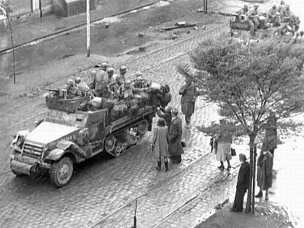 US-Army v ČSR 1945