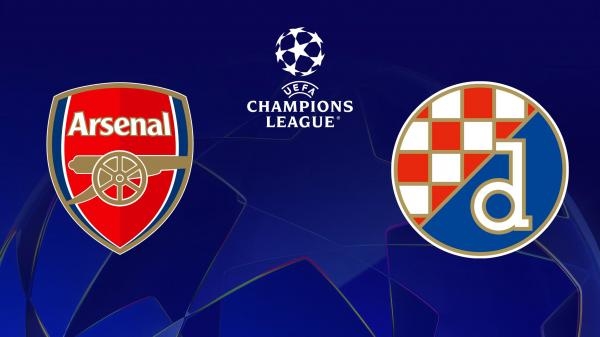 Nogomet, Liga prvaka: Arsenal - Dinamo, 1.pol.