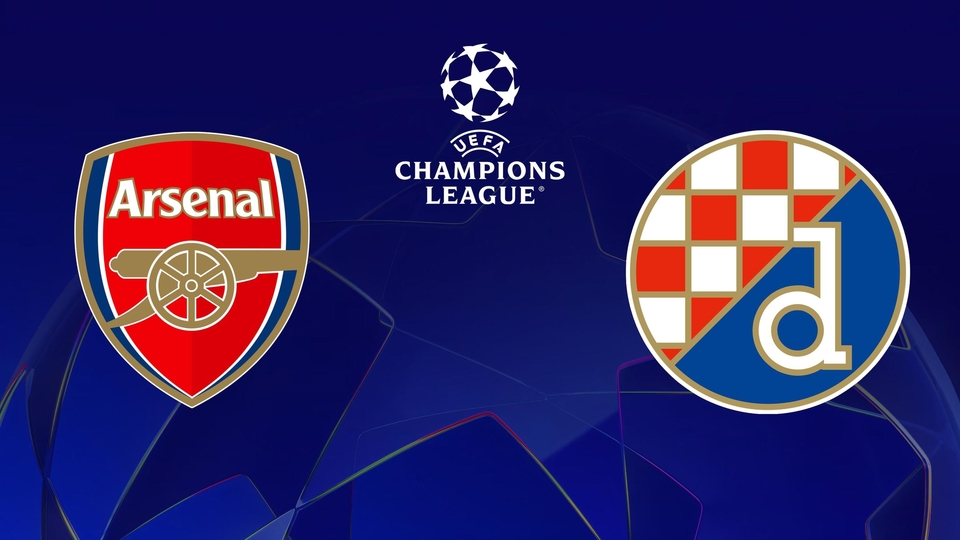 Nogomet, Liga prvaka: Arsenal - Dinamo, 1.pol.