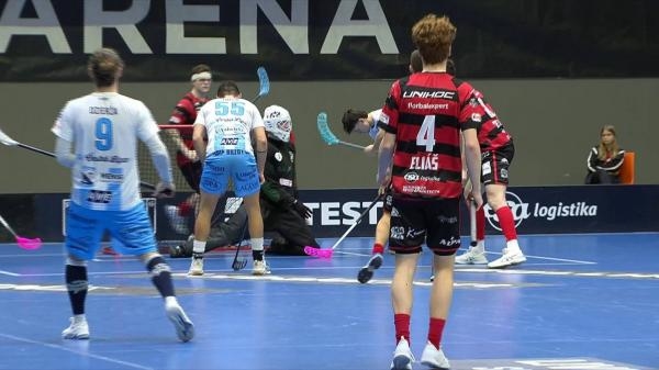 Florbal: ESA Logistika Tatran Střešovice - Předvýběr.CZ Florbal MB