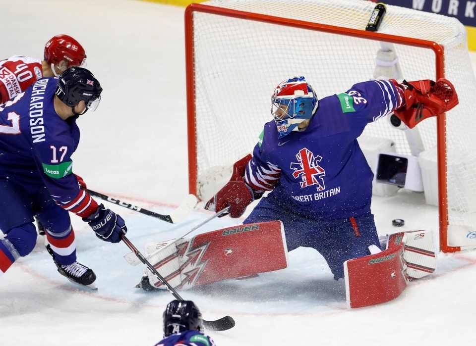 Hokej: Velká Británie - Lotyšsko