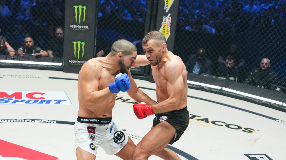 KSW 110: Grzebyk vs. Tulshaev