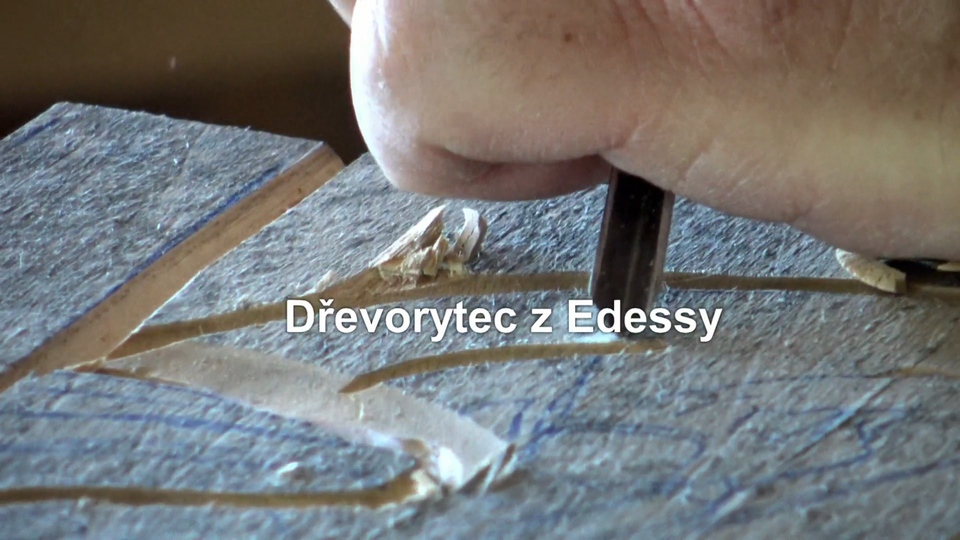 Dokument Dřevorytec z&nbsp;Edessy
