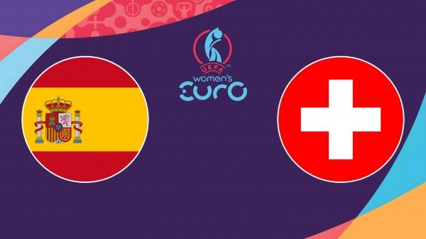 Nogomet - UEFA Europsko prvenstvo za žene: Španjolska - Švicarska, snimka 1. pol.