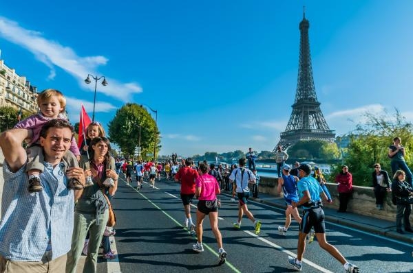 Maraton Pariz, snimka