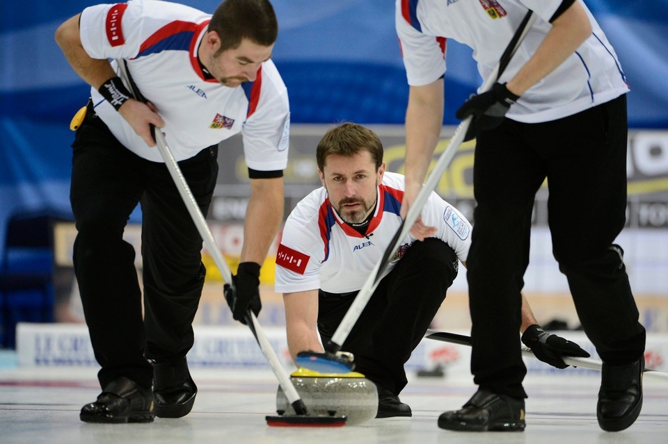 Curling: Švédsko - Česko