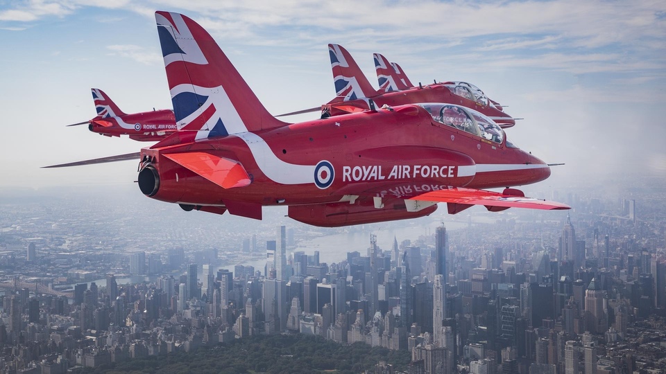 Dokument Red Arrows w Ameryce