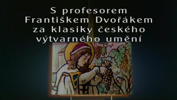 S profesorem Františkem Dvořákem za klasiky českého výtvarného umění