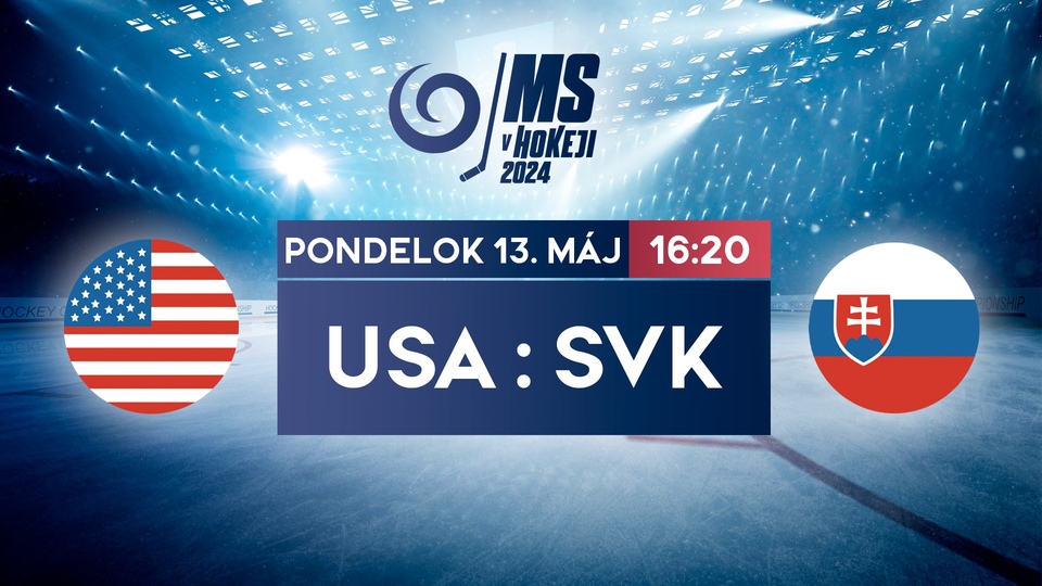 MS v&nbsp;hokeji 2024: USA - Slovensko