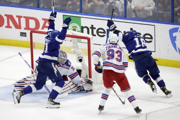 New York Rangers - Tampa Bay Lightning 5. z finále konferencí