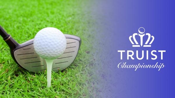 Golf: PGA Tour, Truist Championship, Dan 1