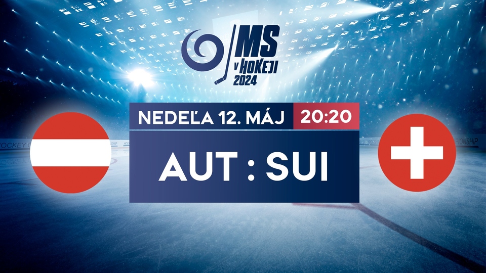 MS v&nbsp;hokeji 2024: Rakúsko - Śvajčiarsko