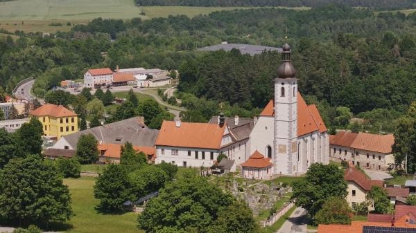 Kájov, kostel Nanebevzetí Panny Marie