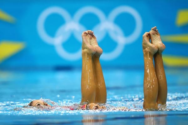 Synchronizované plavání