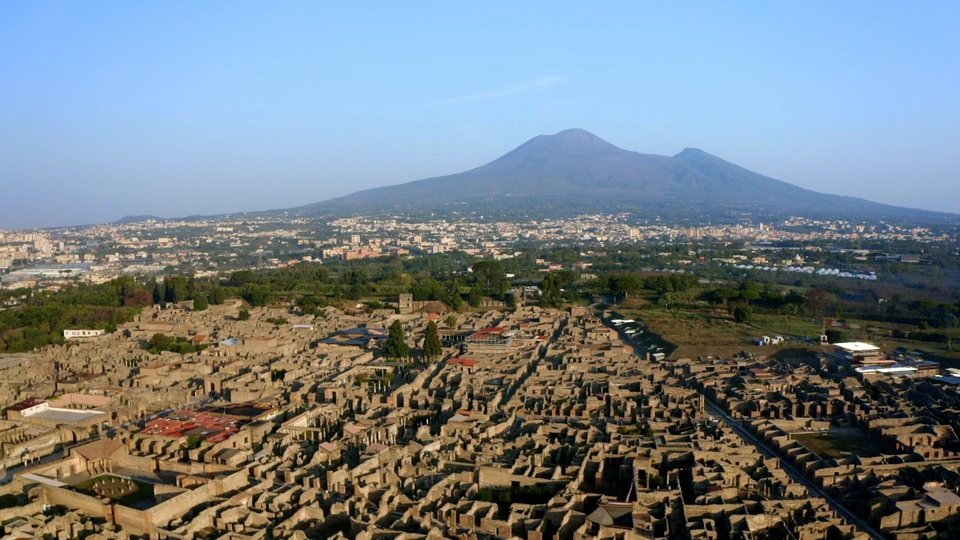 Dokument Pompeje w ogniu
