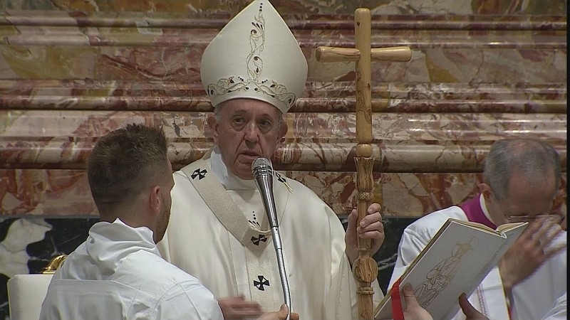 Mše sv. s novými kardinály a kardinálským sborem