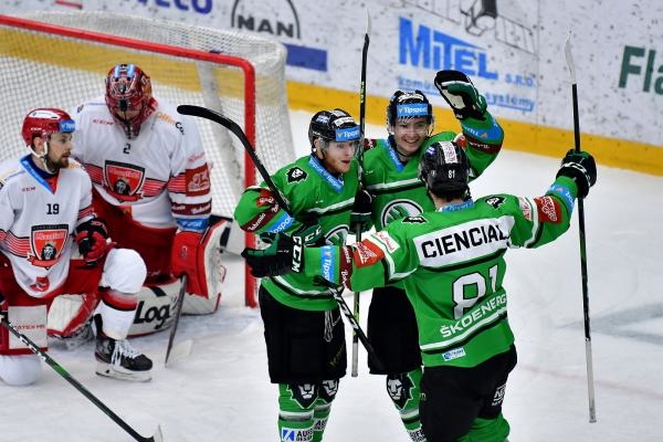 Hokej: Mountfield HK - BK Mladá Boleslav
