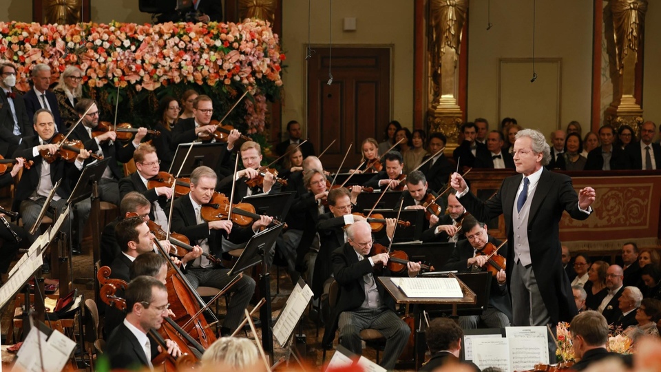 Novogodišnji koncert Bečke filharmonije-Zlatna dvorana bečkog Musikvereina