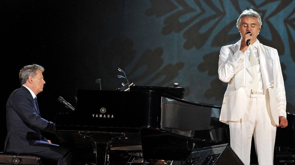 Andrea Bocelli v&nbsp;Central Parku
