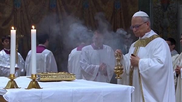 Inaugurační mše papeže Lva XIV.