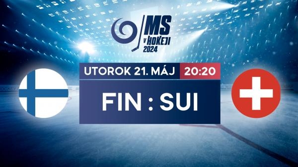 Štúdio MS 2024: Fínsko - Švajčiarsko