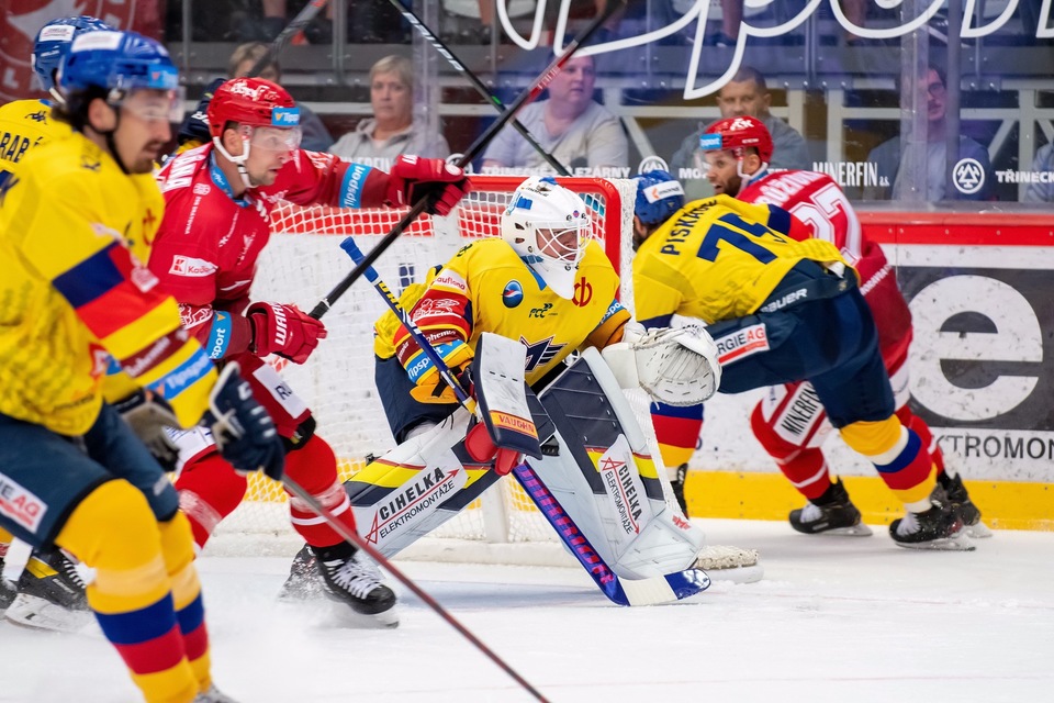 Hokej: HC Motor České Budějovice - HC Oceláři Třinec