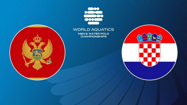 Singapur: Svjetsko vaterpolsko prvenstvo: Hrvatska - Crna Gora