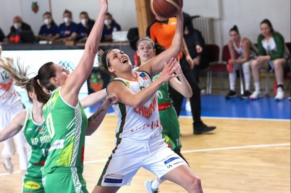 Basketbal: Žabiny Brno - DVTK Miskolc