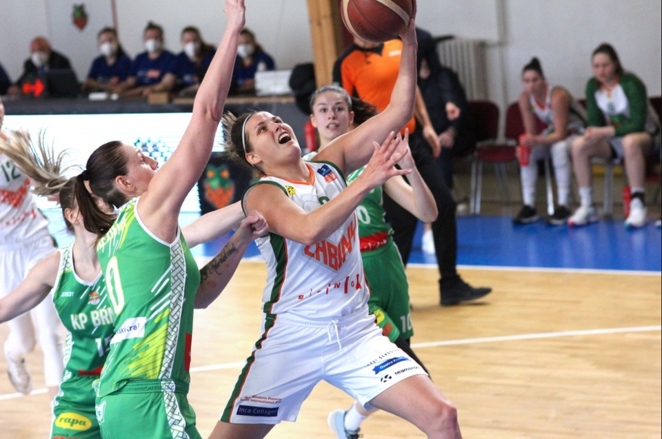 Basketbal: Žabiny Brno - DVTK Miskolc