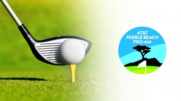 Golf: PGA Tour, Pebble Beach Tournament, Dan 3
