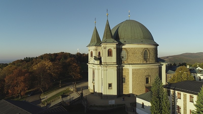 Mše svatá - Sv. Hostýn, bazilika Nanebevzetí Panny Marie