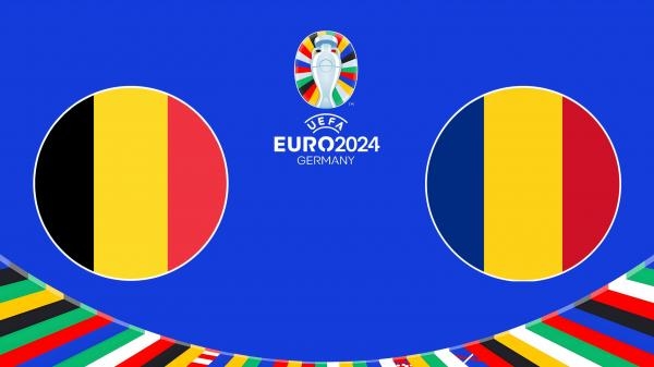 Nogomet, UEFA EURO 2024: Belgija - Rumunjska, 1.pol.