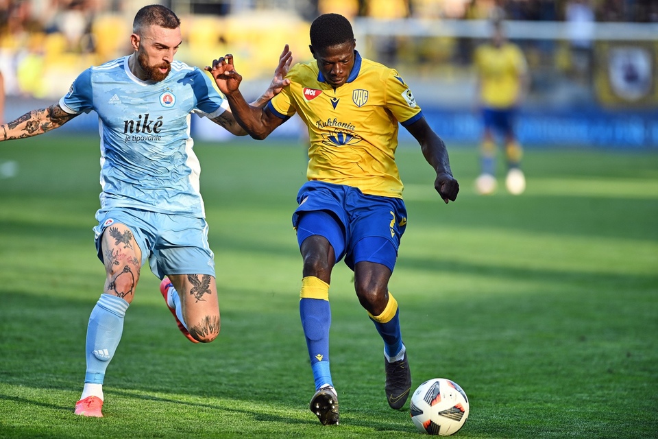 Fortuna liga: Slovan - DAC 1904