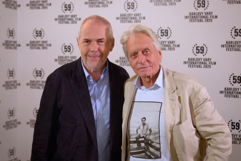 Na plovárně s Michaelem Douglasem