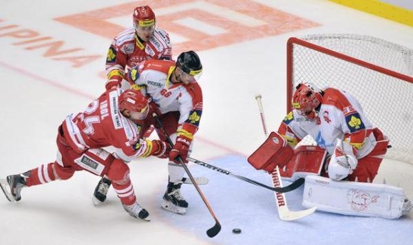 Hokej: HC Olomouc - HC Oceláři Třinec