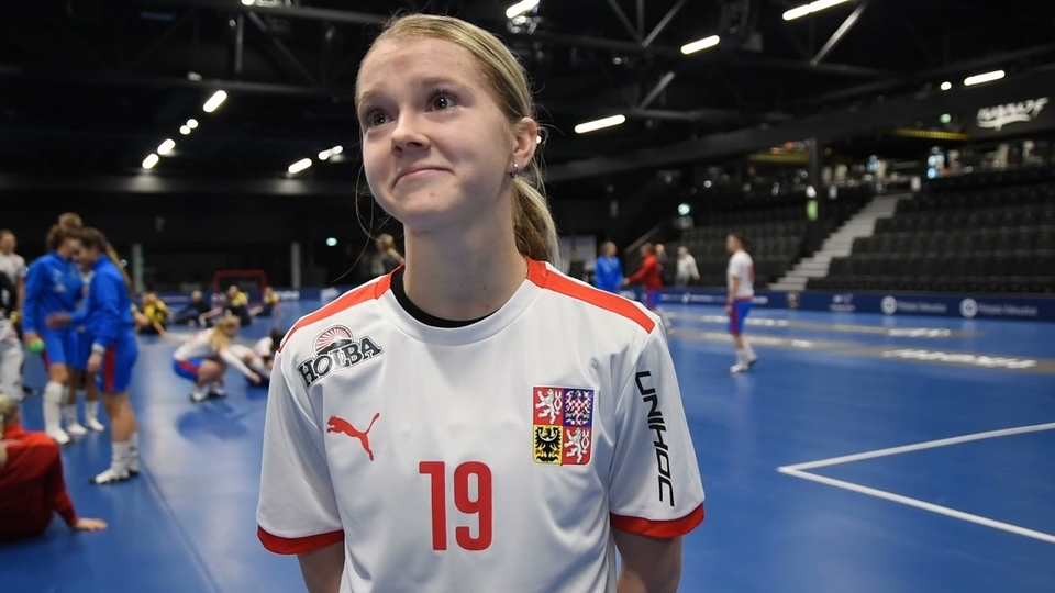 Florbalové vizitky - Vanessa Rebecca Keprtová