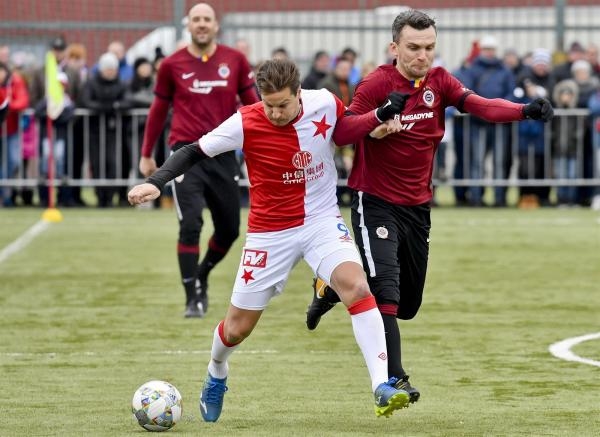 Fotbal: Silvestrovské derby SK Slavia Praha - AC Sparta Praha