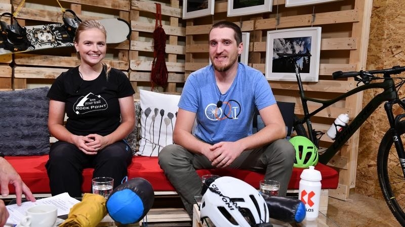 Documentary Outdoor Films s Markétou Peggy Marvanovou a Adamem Záviškou