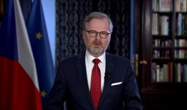 Vánoční projev předsedy vlády Petra Fialy