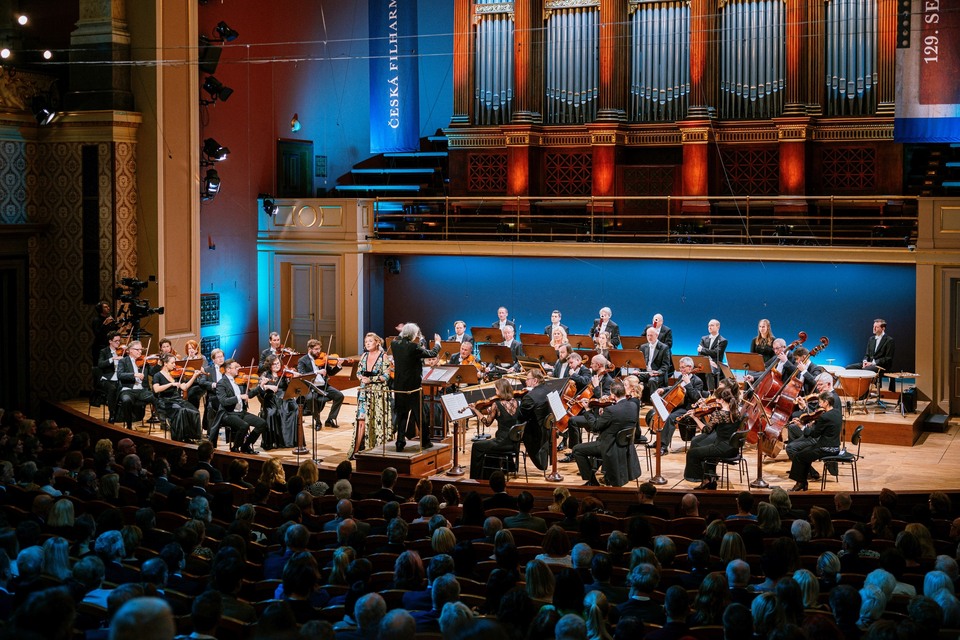 Magdalena Kožená s&nbsp;Českou filharmonií
