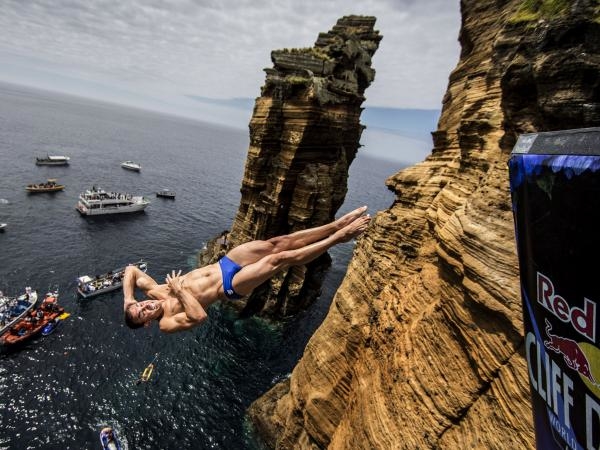 Skoky do vody: Cliff Diving World Series v Norsku