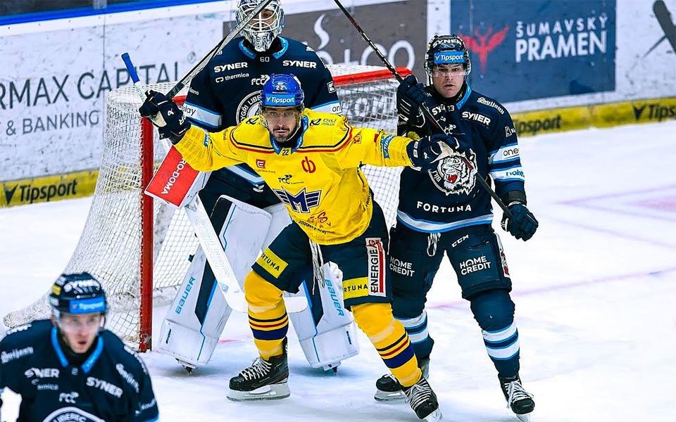 Hokej: Bílí Tygři Liberec - Banes Motor Č. Budějovice